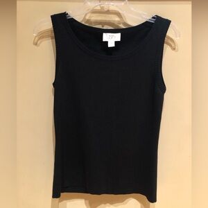 LOFT Ann Taylor Classic Black Sleeveless Sweater Tank Top/ Shell- Small- NWOT